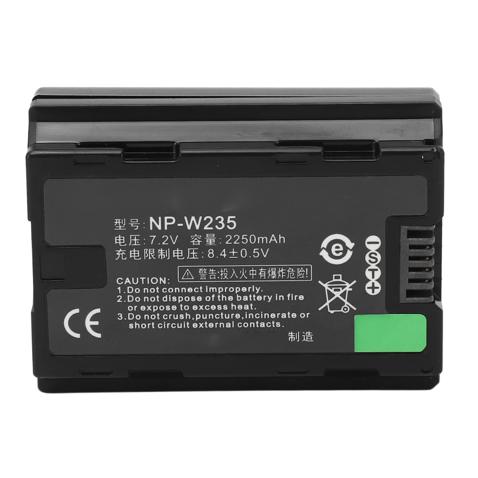 NP W235 Akku-Ersatz Für Fujifilm Kameras – 7,2 V, 2250 MAh, Kompatibel Mit X-T5, X-T4, GFX 100S Uvm.