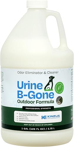 Miniatura 8 de KINZUA ENVIRONMENTAL Orine B-Gone OD - Limpiador profesional de enzimas de orina de mascotas, eliminador de olores para césped artificial, hormigón
