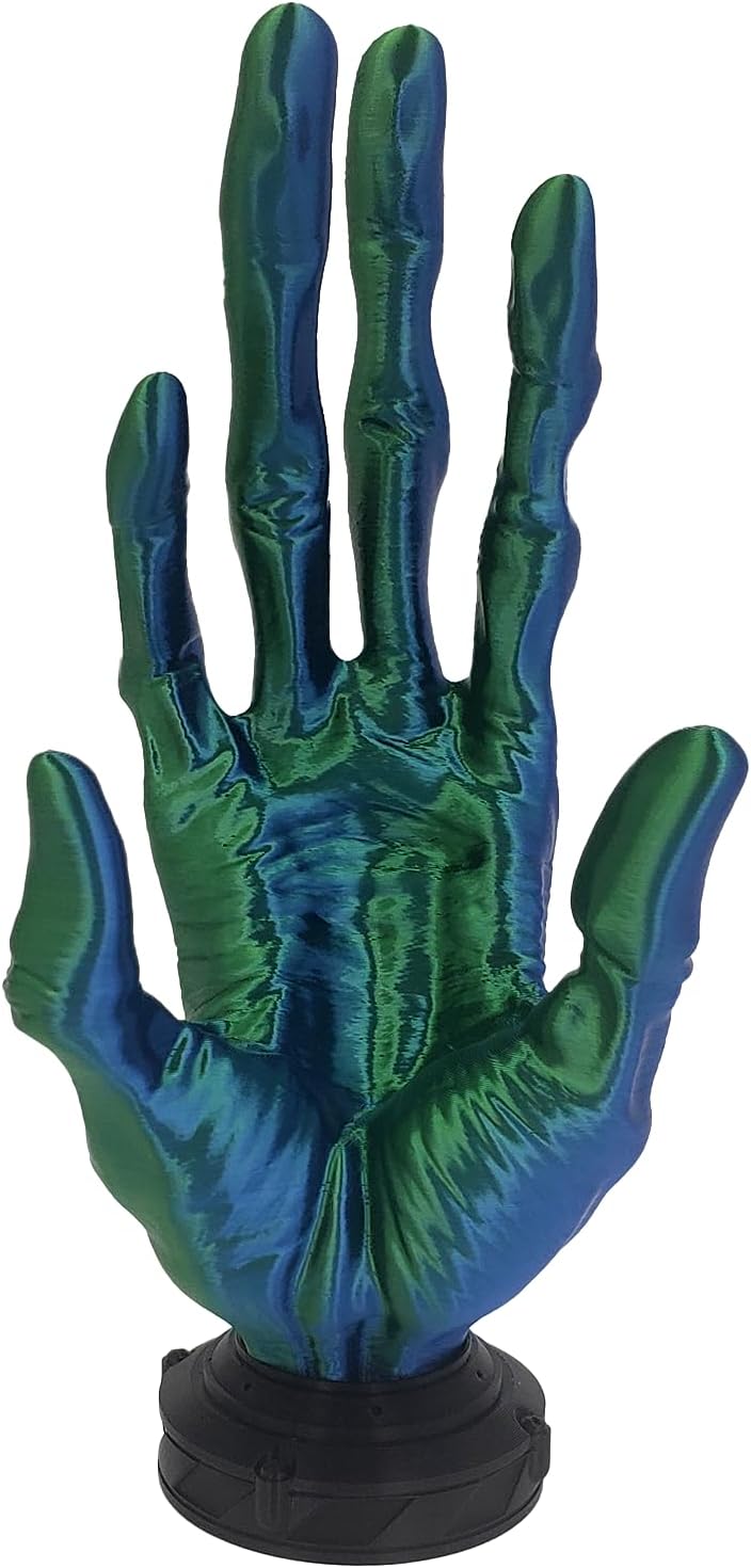 Alien Hand Gaming Controller Holder Stand (Green/Blue)
