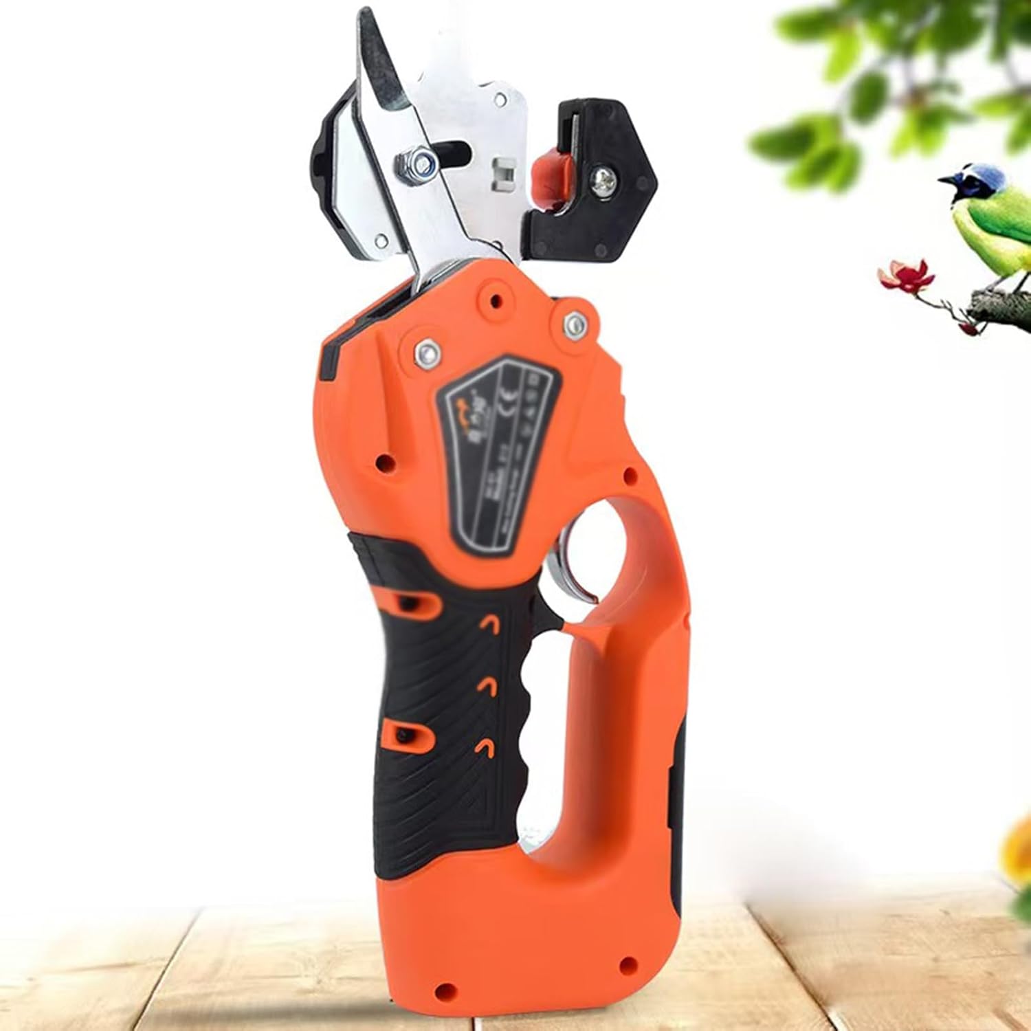 Electric pruning shears, lithium-ion battery powered, for outdoor gardening and horticulture, shaping scissors, multi-functional household pruning tool