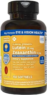 Members Mark Lutein 25mg Zeaxanthin 5mg (150 Count)
