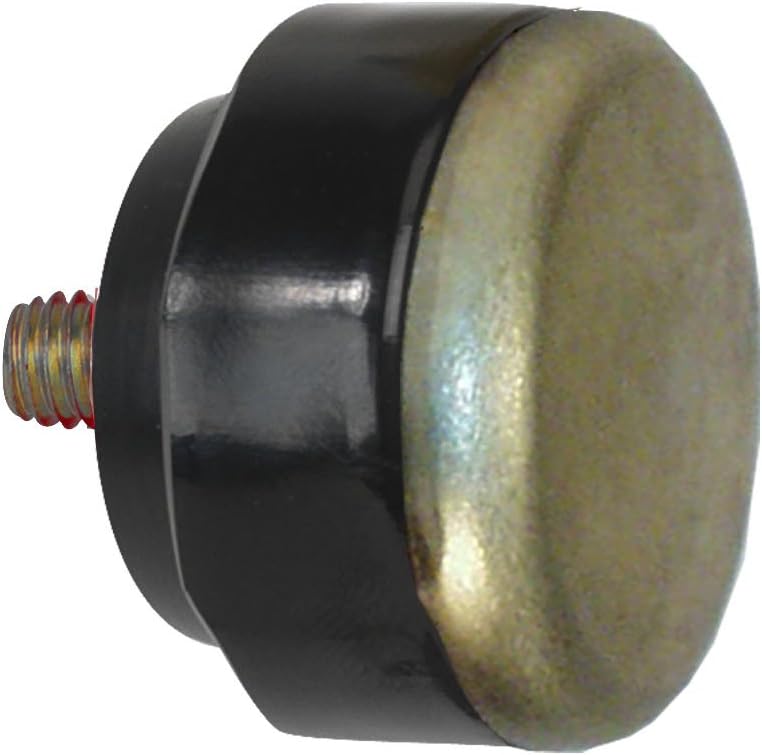 Nupla 15253 Vinyl Medium Quick-Change Replaceable Hamme Tip, 2.5" Diameter, Red