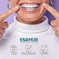 Vista 5 de Premium Advanced Oral Care Plaque & Stain Removal Toothpaste - Plant Fiber Technology Removes 7X More Plaque Than Leading Brands, Whitens and