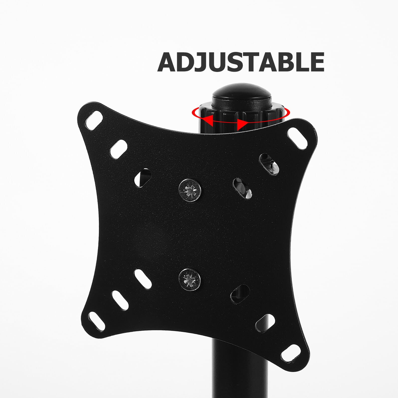 Supporto per Monitor da Scrivania Altezza Regolabile e Montaggio Semplice, Compatibile Schermi Curvi e Piatti, per Computer da Ufficio e Uso Domestico