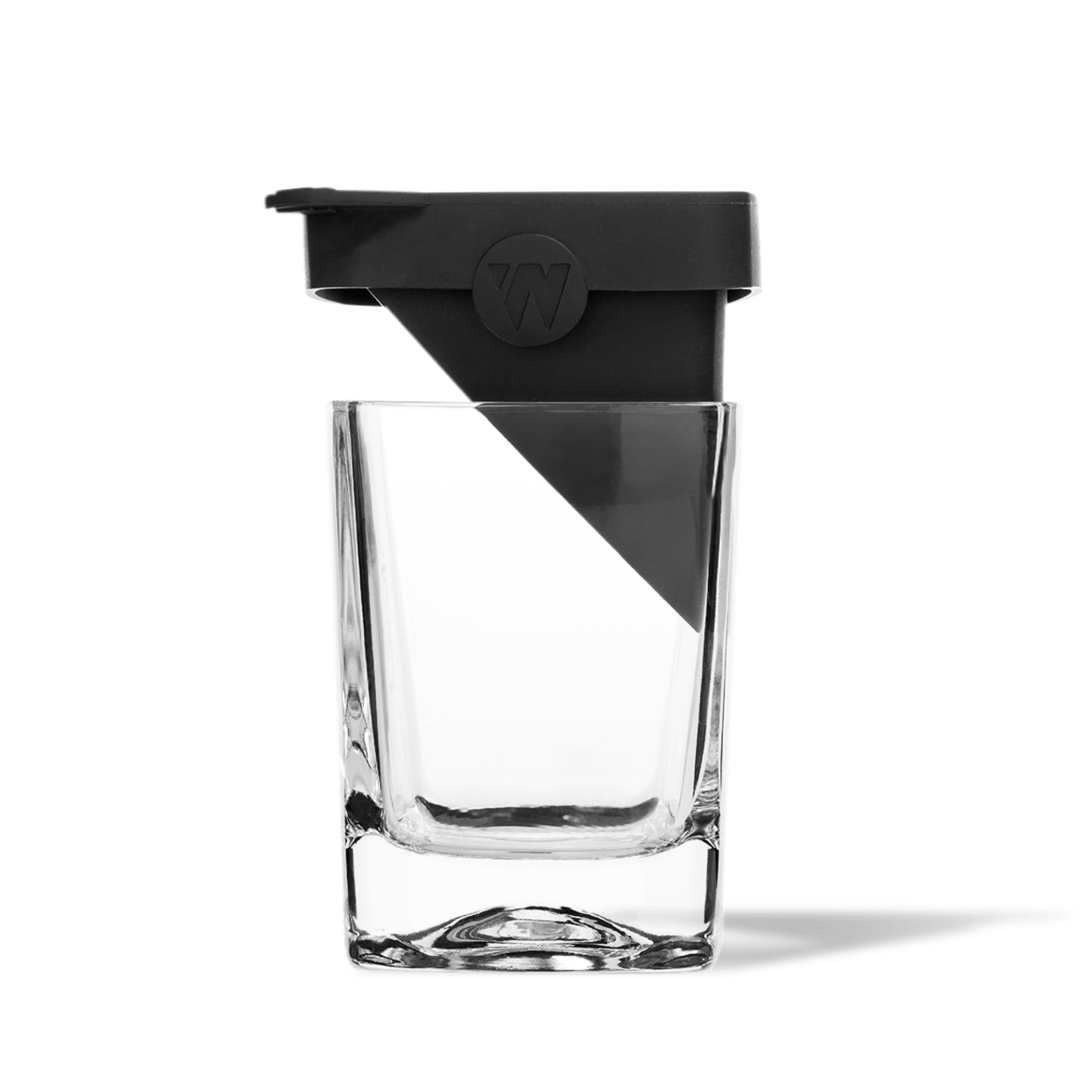 Corkcicle Whiskey Wedge - (Double Old Fashioned Glass + Silicone Ice Form)