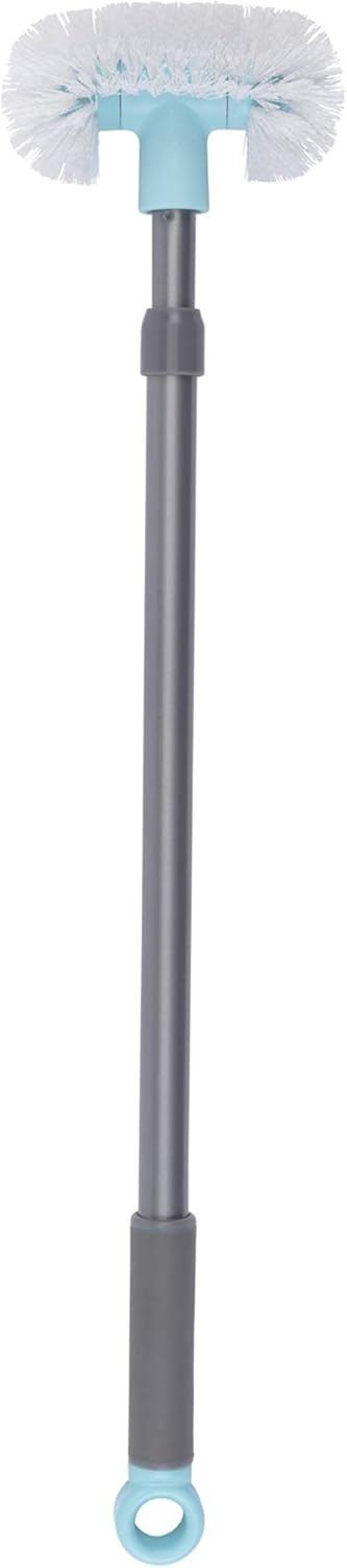 Hоttеѕt Sаlе Casabella Extendable All-Purpose Bathroom Tub and Tile Scrubber Brush, Graphite/Aqua