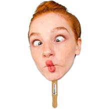 Big Head Cutout - Custom Vinyl Cardboard - Personalized Face Cutouts for Special Occasions - Big Cut Out Heads for Party Decor, Photo Props, Events and Celebrations 1-Pack, 18" x 12"