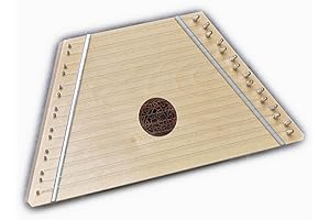 Refined Birch Lap Harp: A Symphony of Celtic Melodies