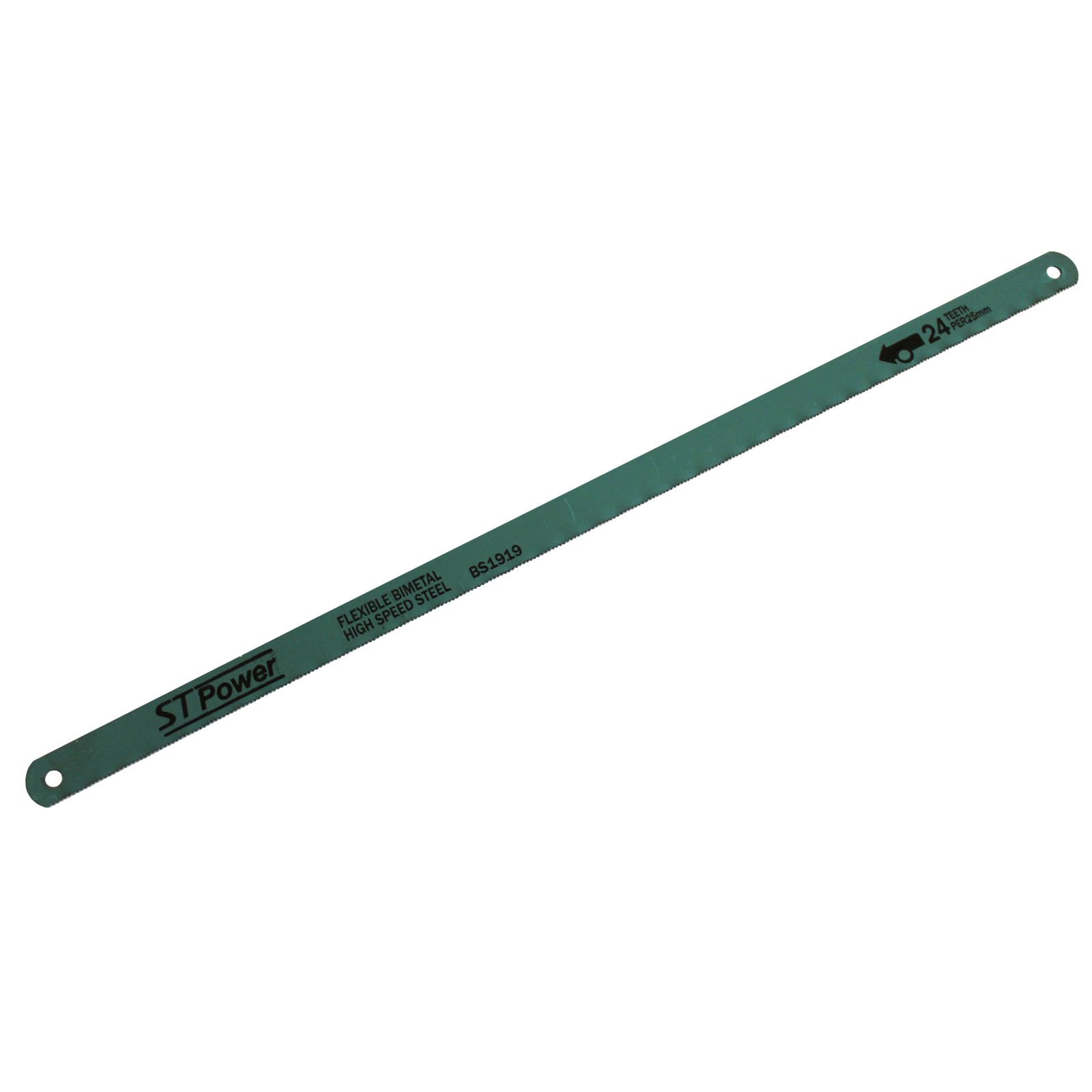 1 x Hacksaw Blades 24 TPI Bi-Metal Shatterproof High Speed Steel 12" 300mm by AllTrade Direct by AllTrade Direct