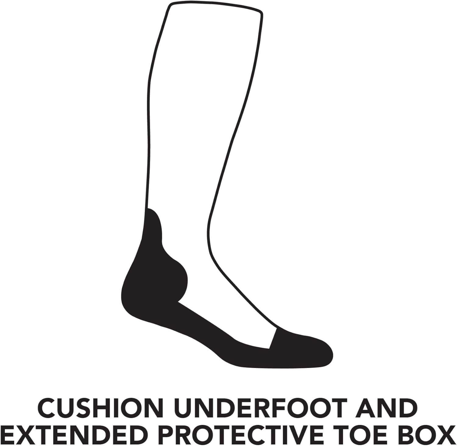 Darn Tough Vermont Men's Stanley K Over the Calf Socks, Lightweight Work Socks for Men with Cushion, Style 2213 - Image 4