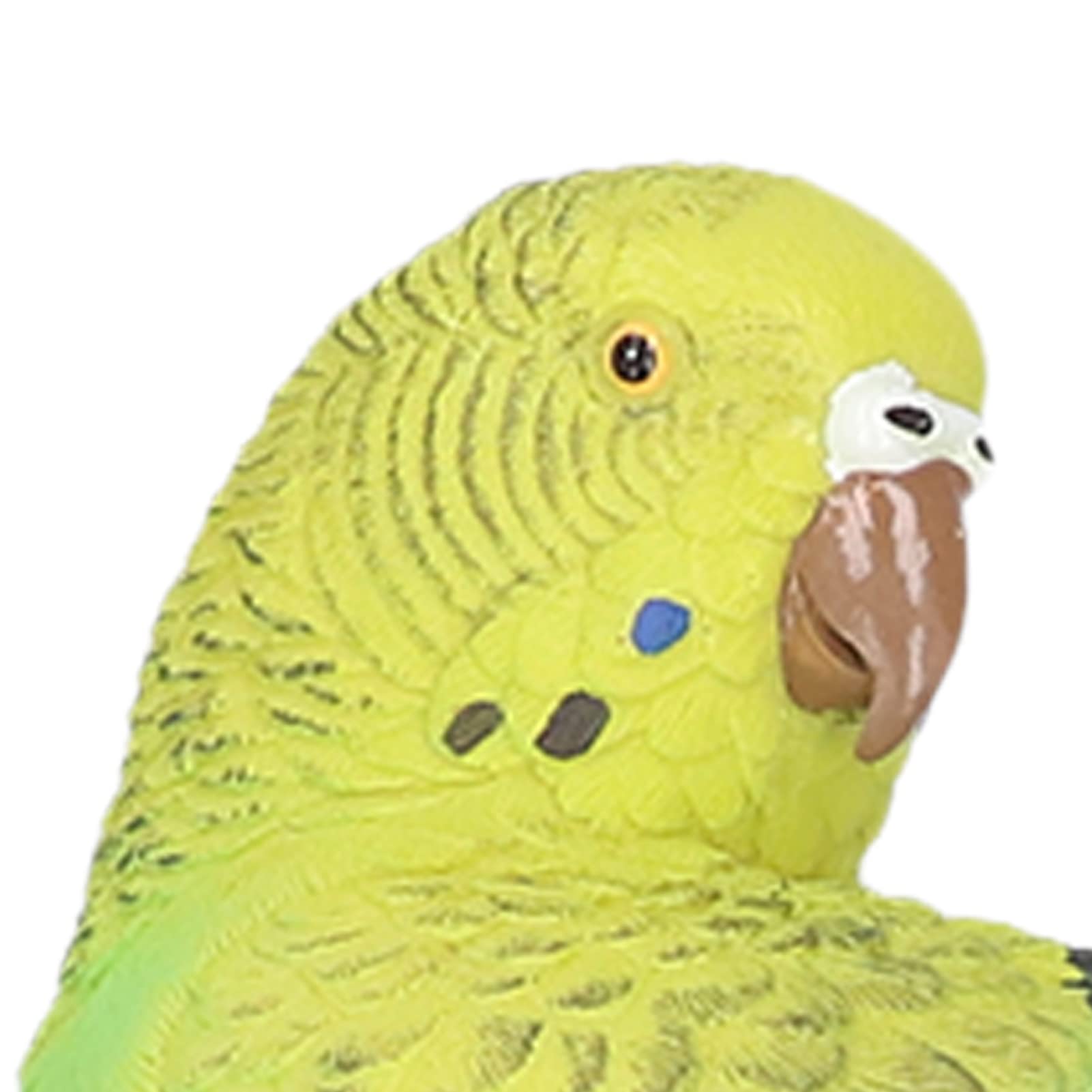 Hapivida Resin Parrots Statue, Exquisite Green Parrots Wall Sculpture Ornaments for Garden Patio Craft Decoration 30m - Image 2
