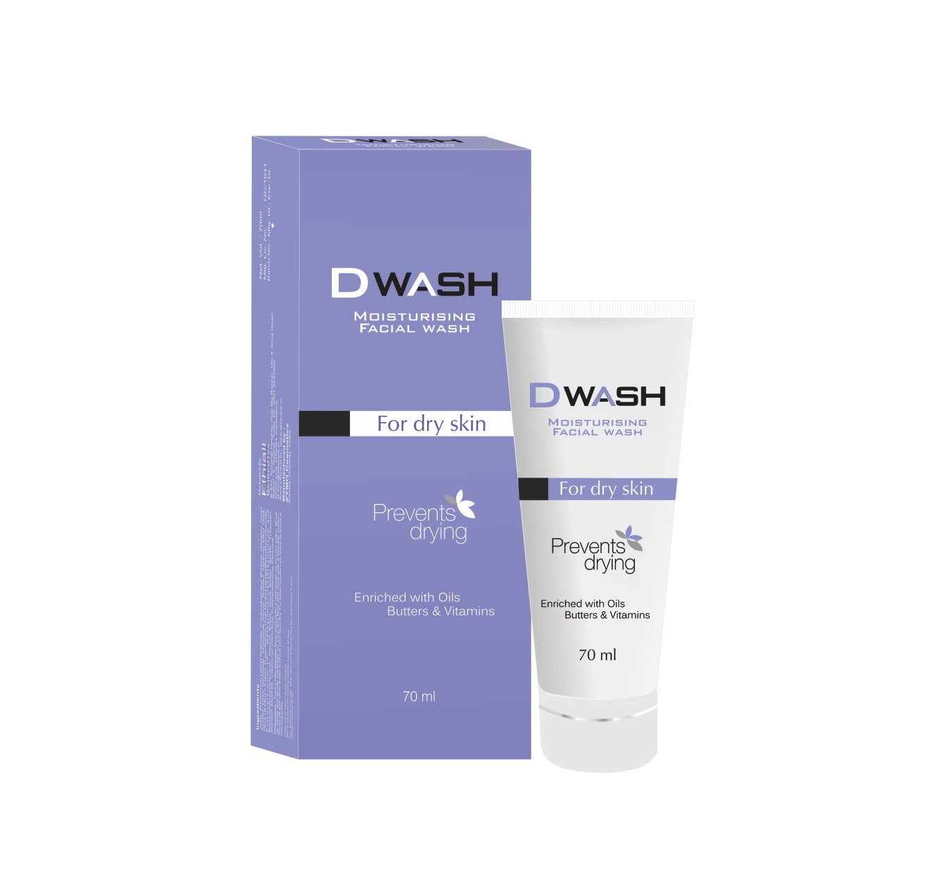 DWash Moisturising Facia Wash For Dry Skin 70 ml-image-38