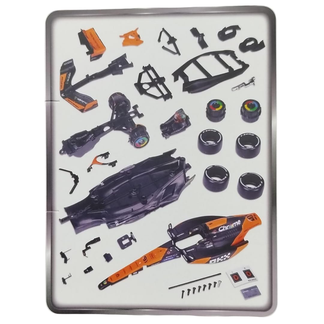 BOLID F1 McLaren MCL38#81 Piastri 1:24 BBURAGO MODEL DO ZŁOŻENIA 18-28512