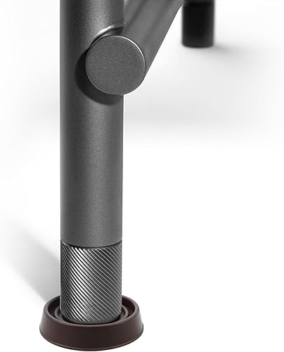 Miniatura 6 de Semetall Copas giratorias para muebles, paquete de 4 almohadillas redondas de goma de 1.5 pulgadas para muebles y protectores de suelo para muebles