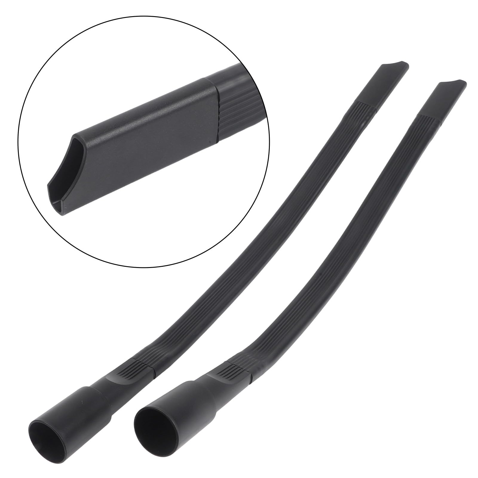 ZYNCUE Herramienta flexible de 25 pulgadas para aspiradora, boquilla estrecha retráctil, espacios reducidos, esquinas, teclados y rejillas de ventilación, paquete de 2 piezas de repuesto para