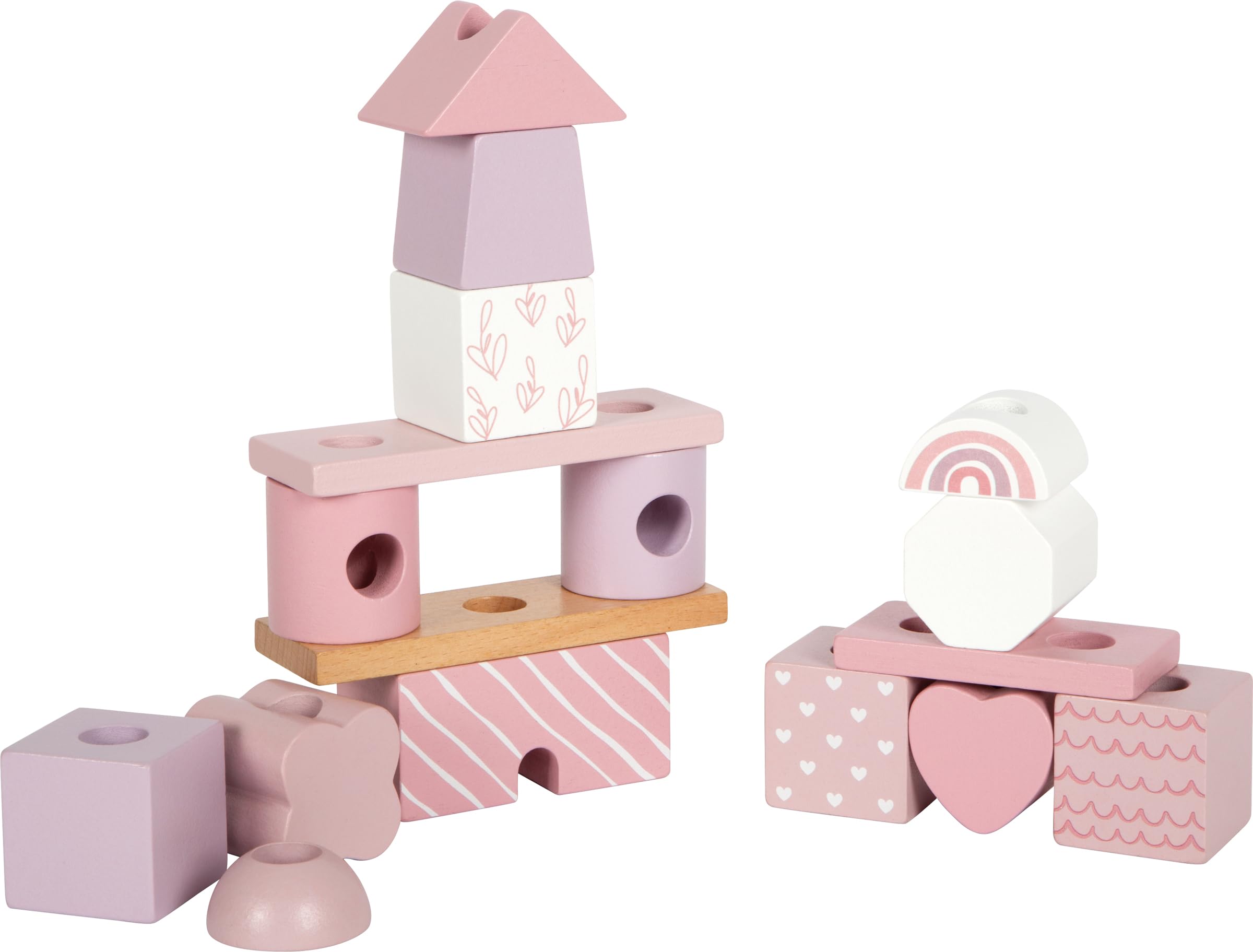 Small Foot Casa da accatastare rosa