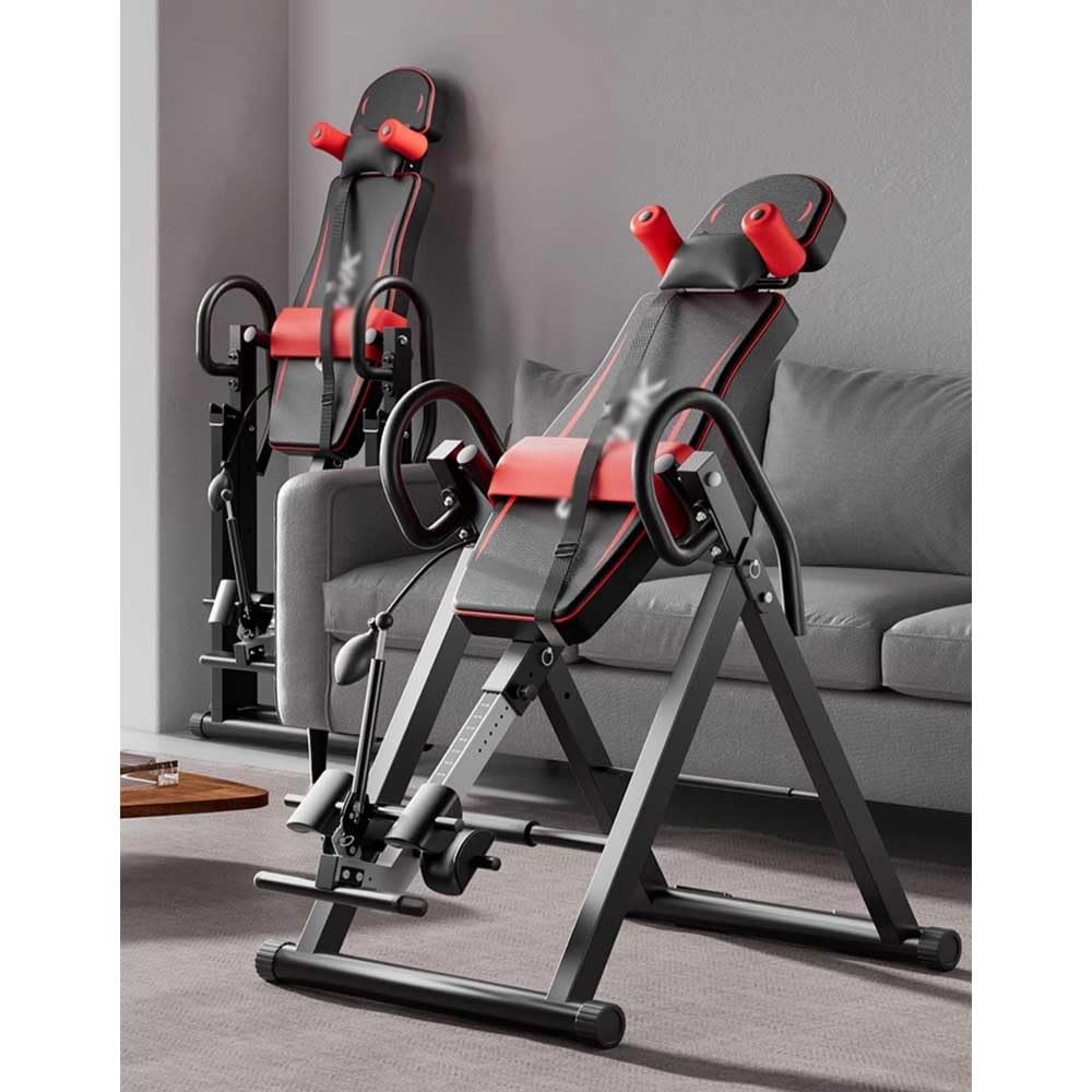 Tabla de inversión Máquina Invertida Máquina de Estiramiento doméstica Equipo de Fitness Camilla múltiple Banco invertido Auxiliar Ejercicio