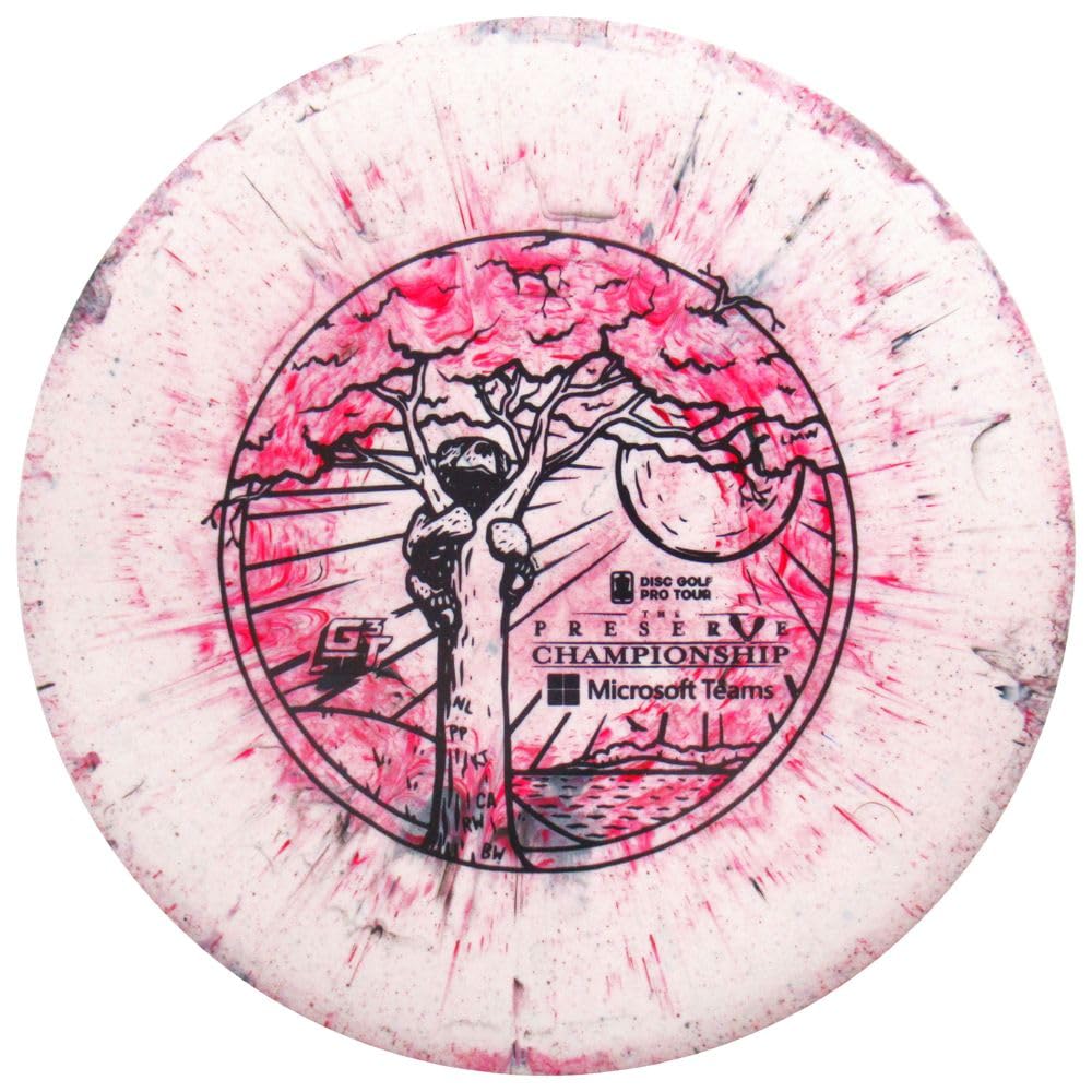 Mint Discs Prodigy Limited Edition 2024 Preserve Championship Teams Logo 300 Fractal M4 Midrange Golf Disc, 170-174g