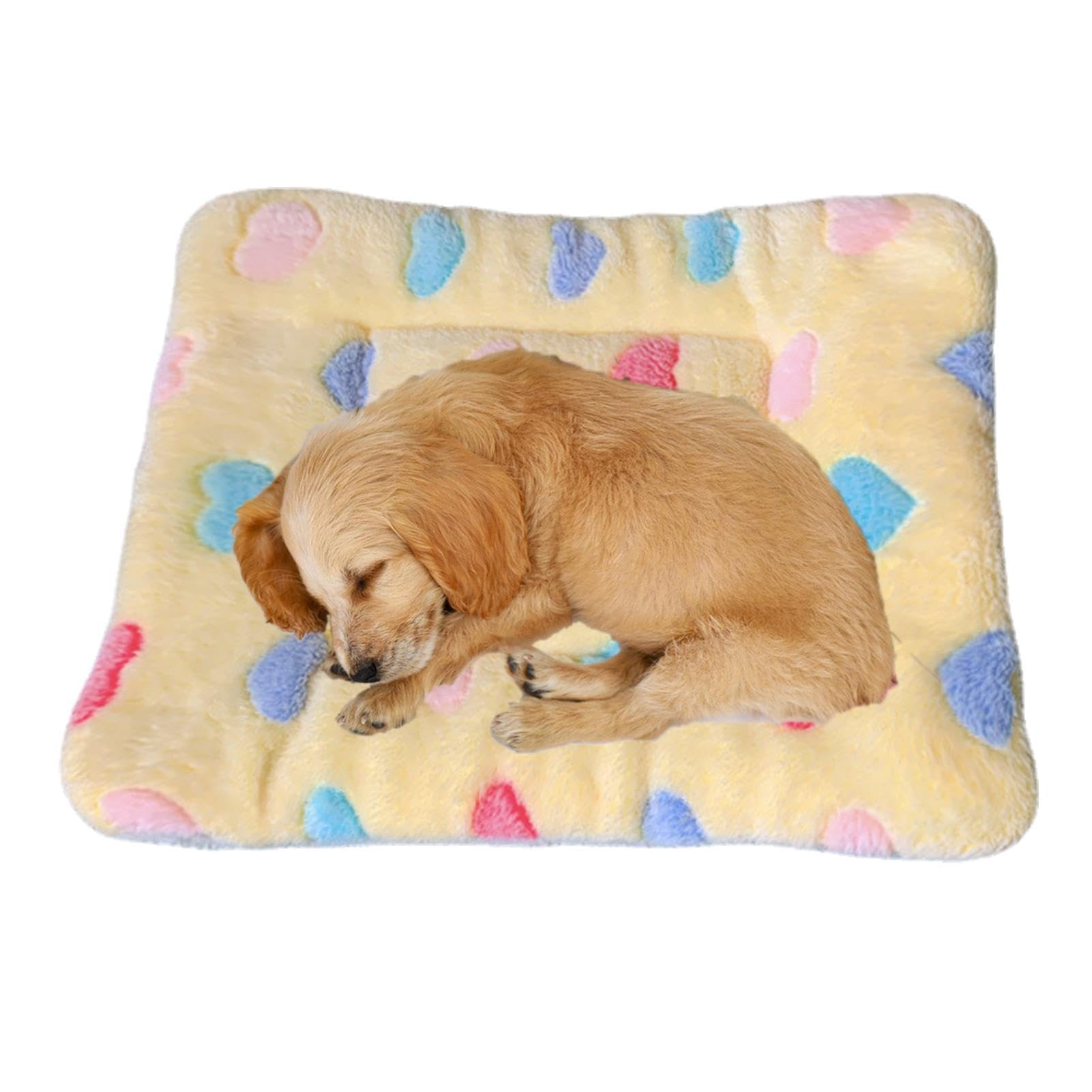 Manta calmante para mascotas, cálida, manta para gatos lavable a máquina, cojín para perros para perros, cachorros, gatos, mantas para cachorros y gatos de interior para gatos y perros, cama para