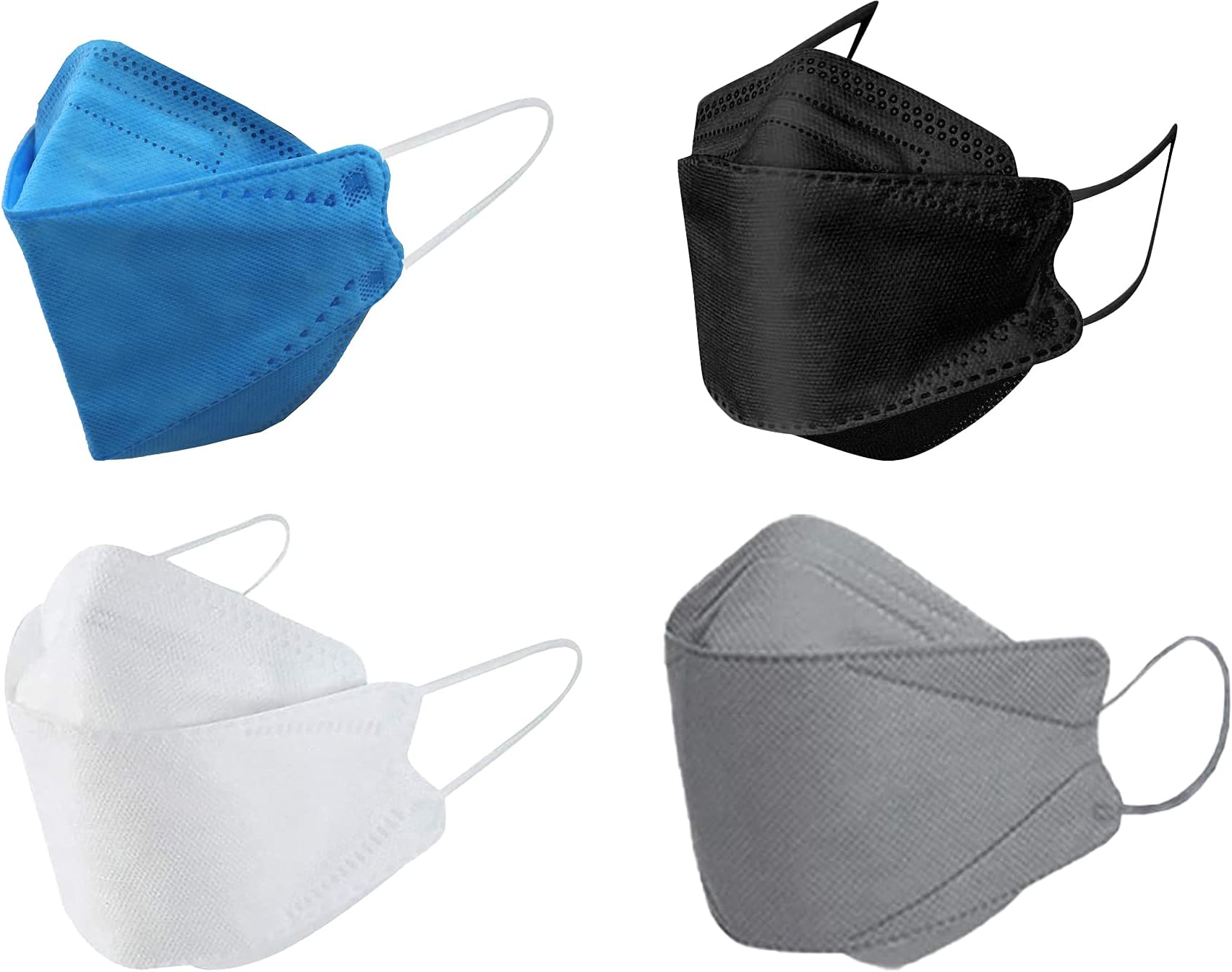 MOMO GA Certified Protection Adult's 4-Ply Face Mask (4 Color In 1/40 Pieces)