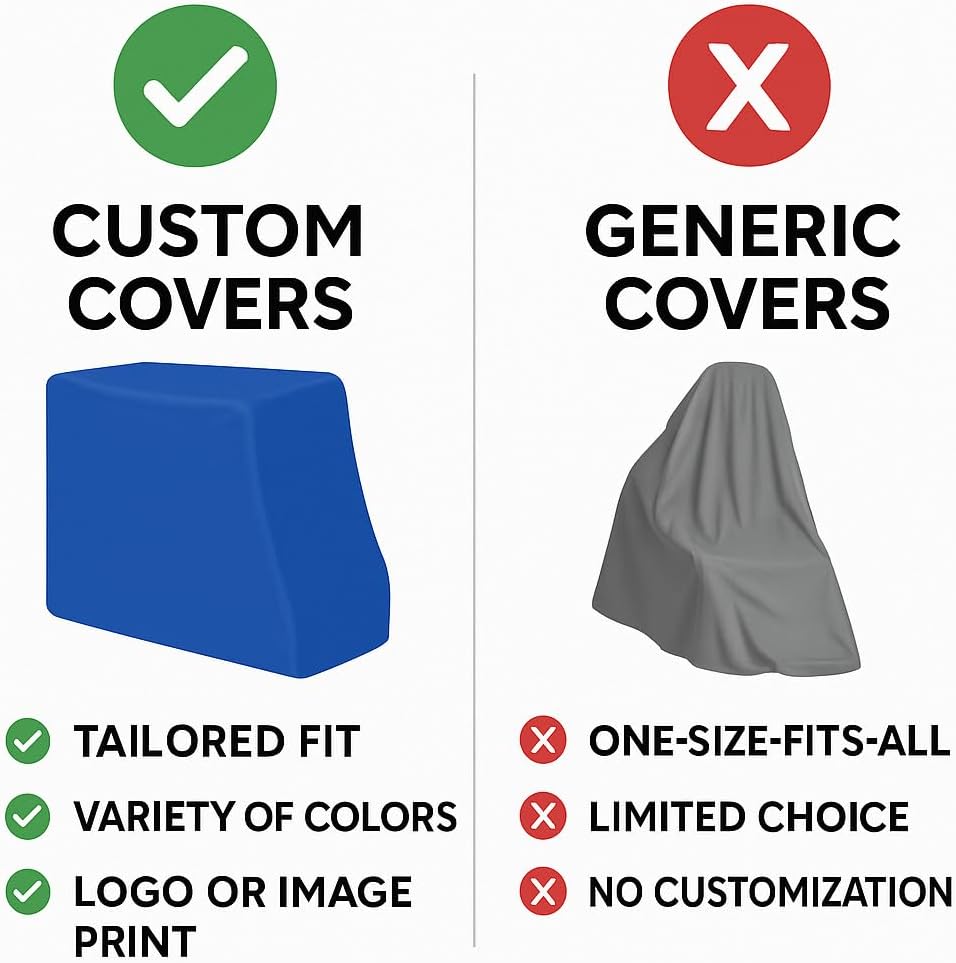 American Supply Custom Protective Covers – Made in USA – Heavy-Duty, Weather-Resistant, Outdoor & Indoor Use