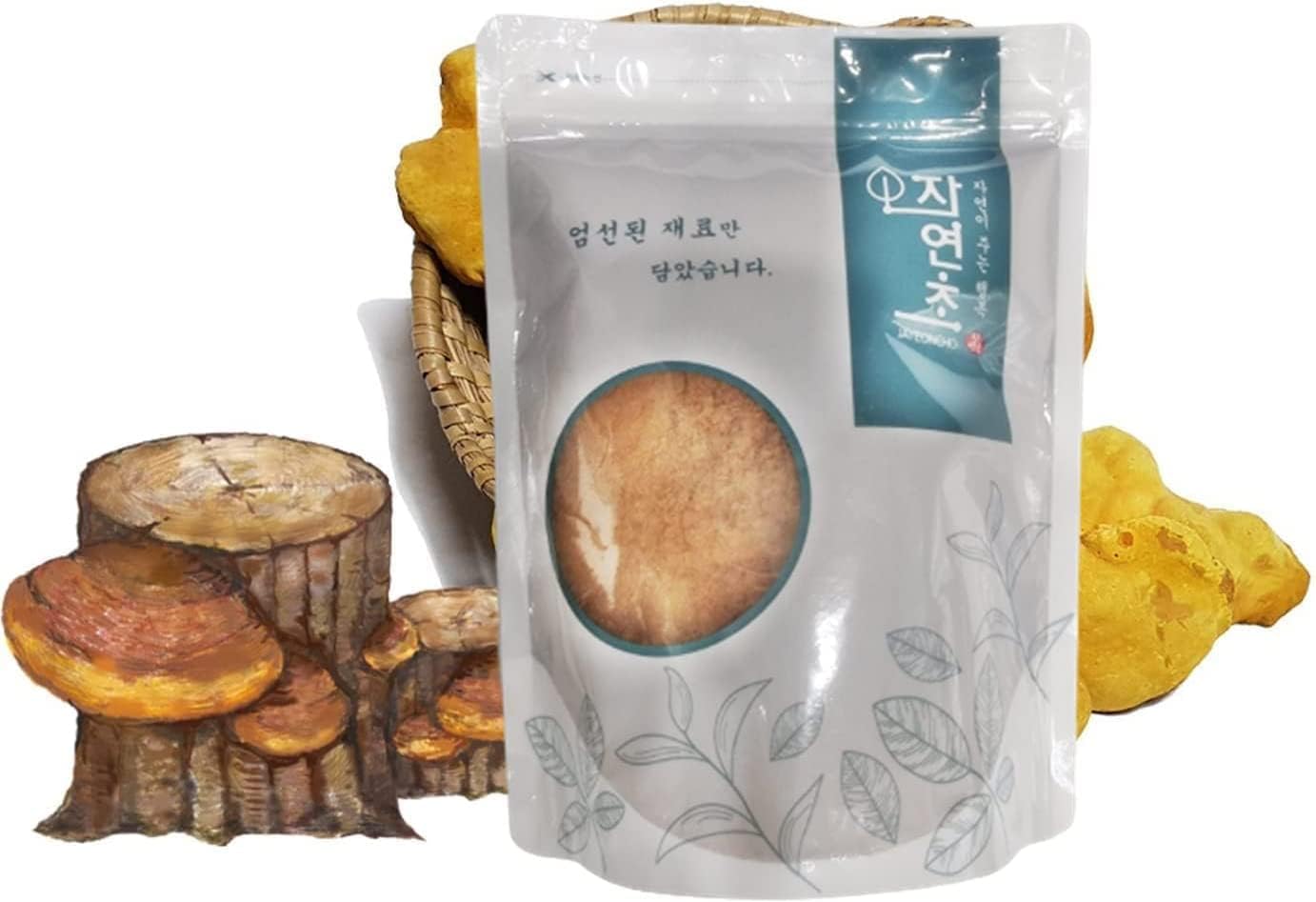 Organic Natural Pure Phellinus linteus Extract Powder-7.05 Ounce (200g)