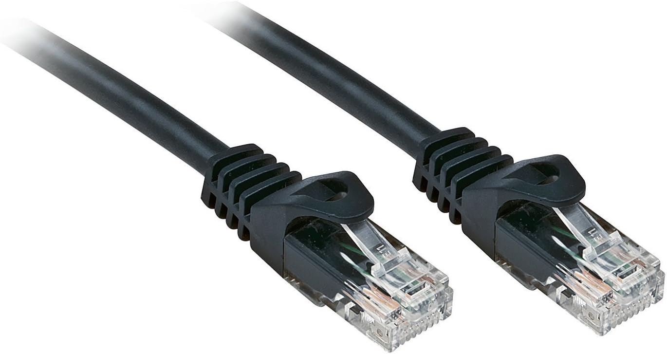 LINDY Basic Network Cable Cat. 6 U/UTP Patch Cable 0.3 m White