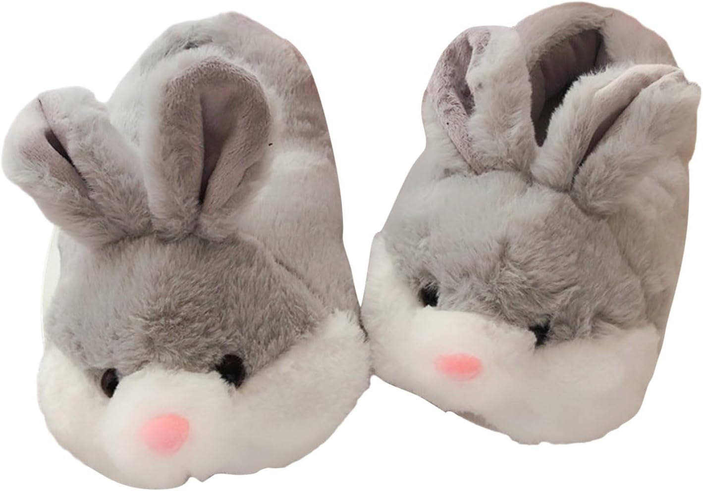 Women's Bunny Cute Cartoon Animal Slippers Gifts Funny Animal Shoes Slippers Indoor Soft Plush Cotton Shoes Autumn and Winter