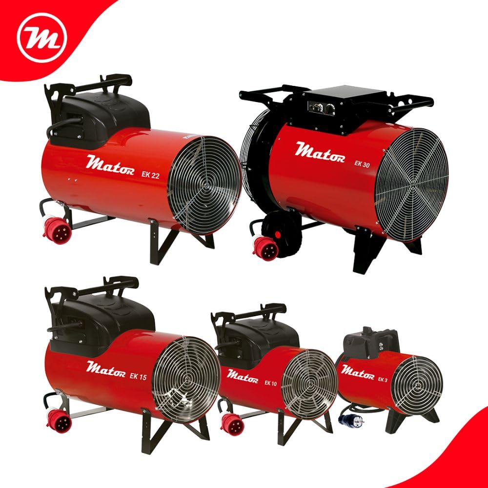 Calefactor Eléctrico, Aerotermo Industrial de 3Kw - EH CANNON EK3C