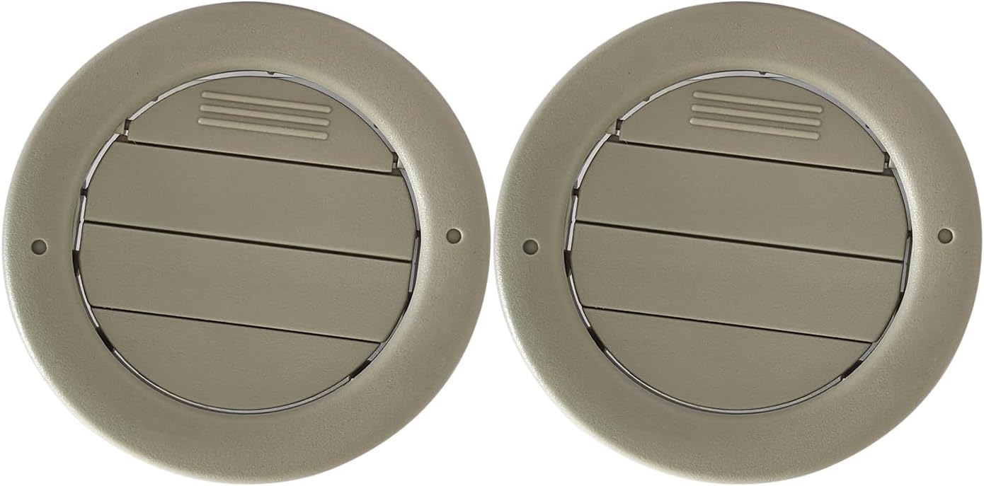 2PCS Roof Headliner AC Heater Air Vent Compatible with 2015-2025 Ford Transit, Roof Air AC Vent for YC3Z-19893-AA,YC3Z19893AA