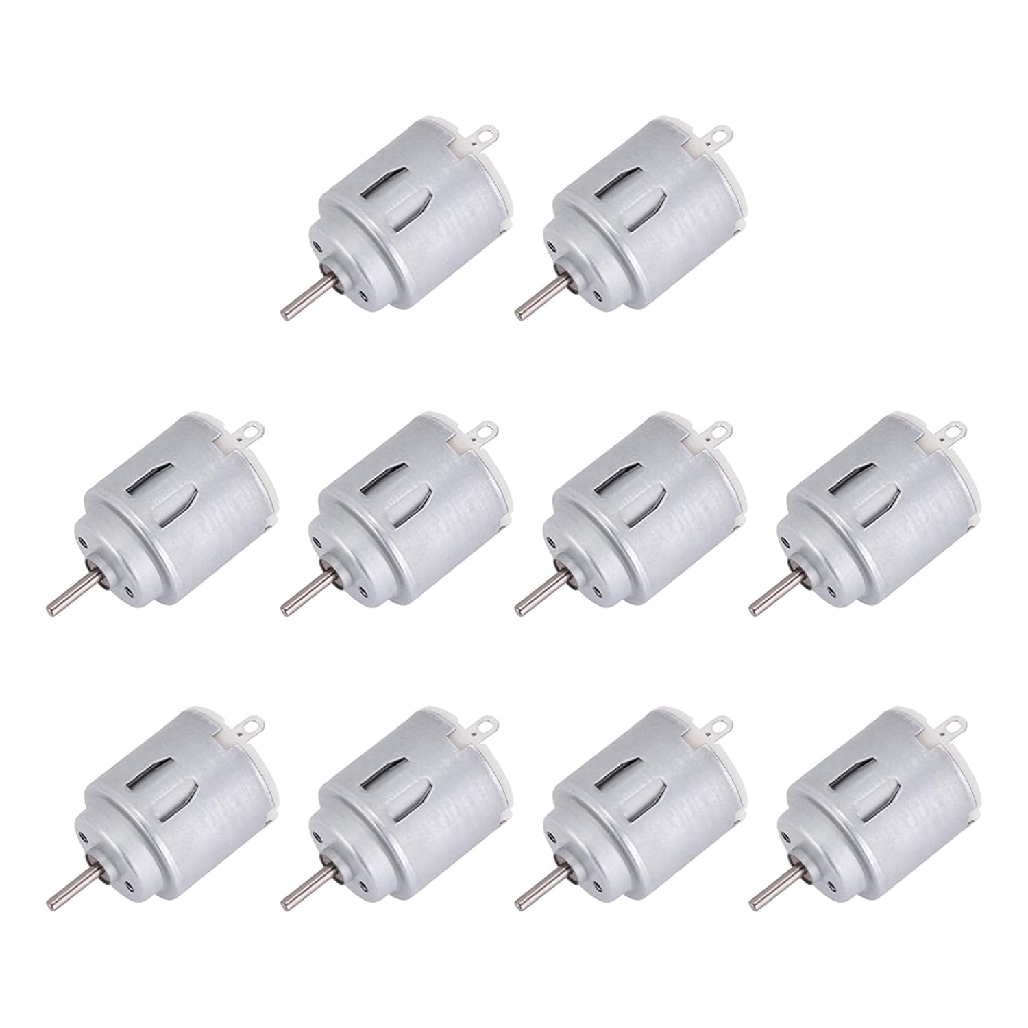 RUNCCI-YUN 10er Set Mini Motoren - 3V Bis 9V Kleinstmotoren Für DIY Projekte