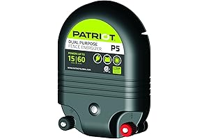 Patriot P5 Dual Purpose Electric Fence Energizer