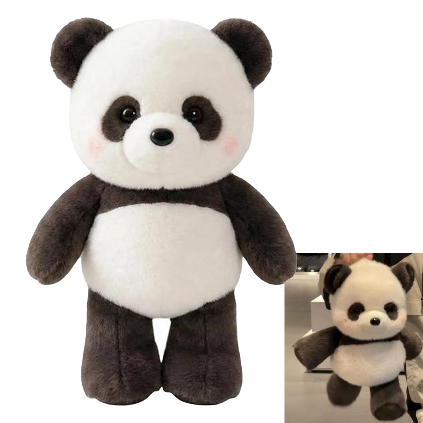 Peluche De Panda Corredor, Lindo Peluche De Panda Corredor, Peluches Interactivo De Pandas Patas Que Se Mueven, Aliviar El Estrés S-uave Peluches De Pandas Corredors Almohada, Para Niños Adultos
