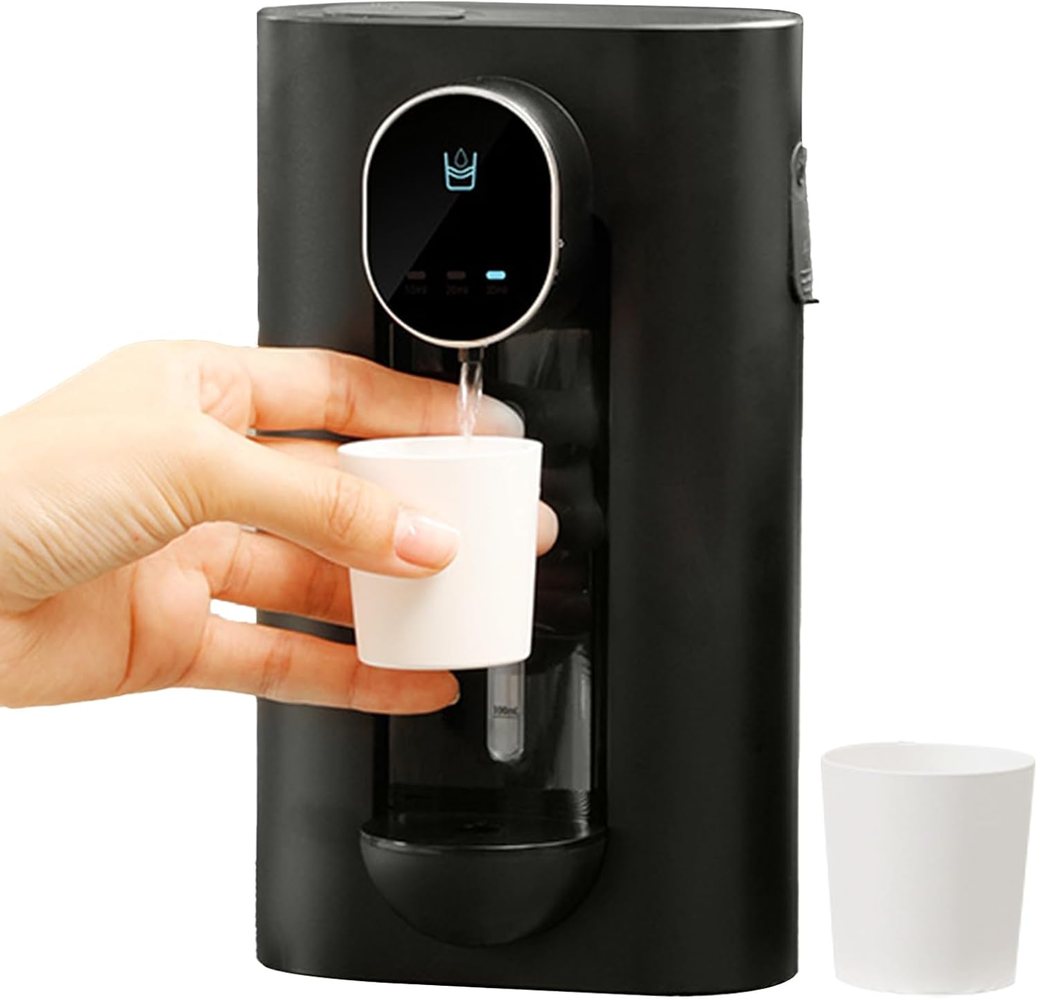 Bar Shot Station Mini Dispenser – Alcoholic Beverage Server, Home Bar Wine Pourer | Wall Mounted Machine, 3 Mode Alcohol Distribution Unit with 2 Magnetic Cups for Kitchen Party Drinks
