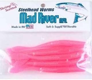 Mad River Mfg Stlhd WRM Flo. Pink 4" Fishing Products