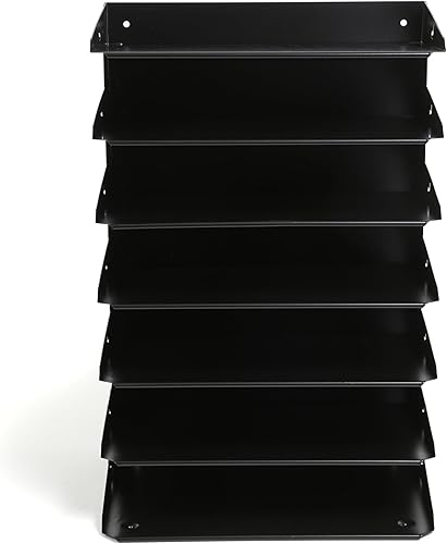 Miniatura 5 de Huron Organizador horizontal 7 ranuras, acero negro