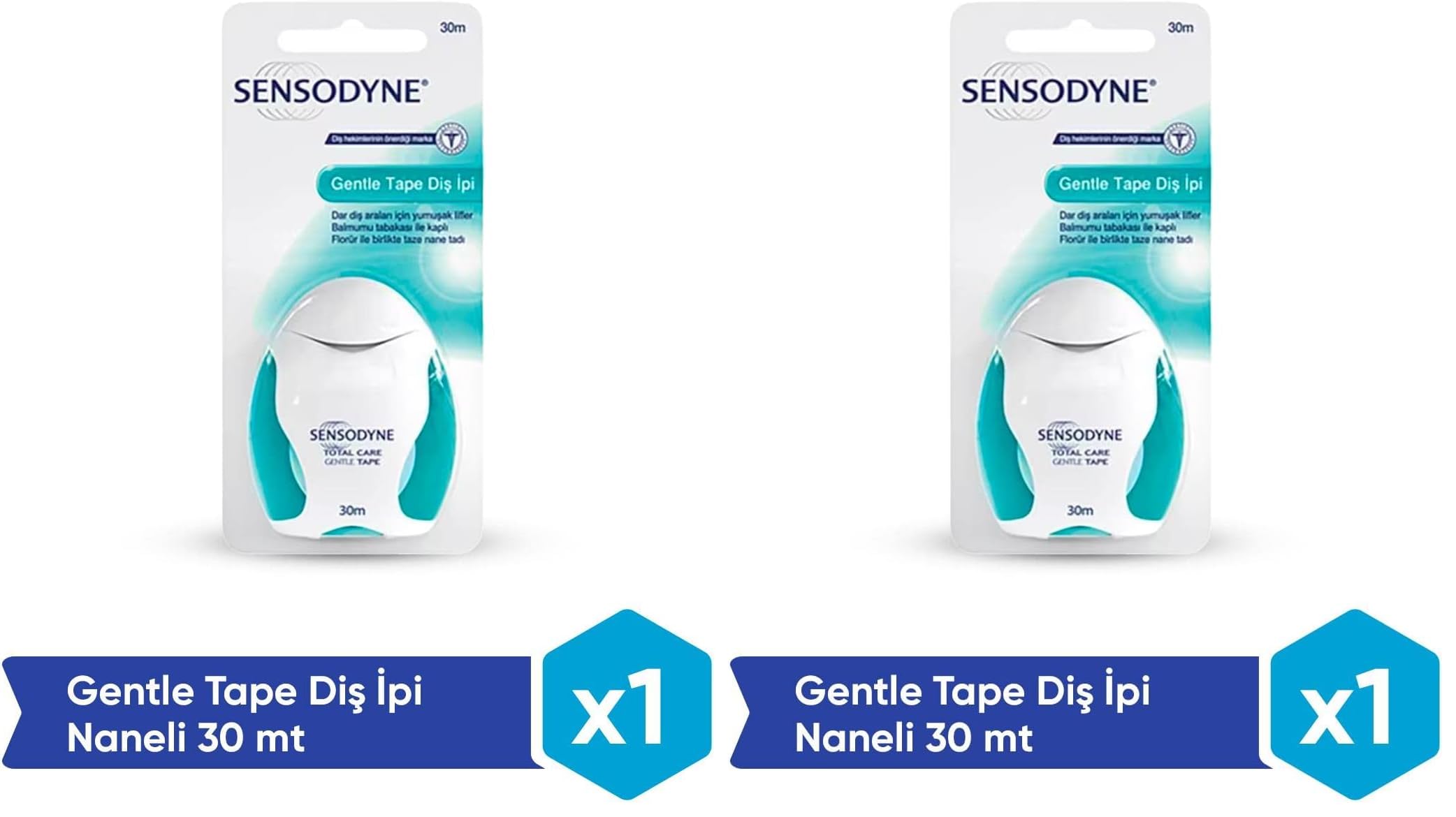 Sensodyne Gentle Floss Diş İpi 30m (2 paketi)
