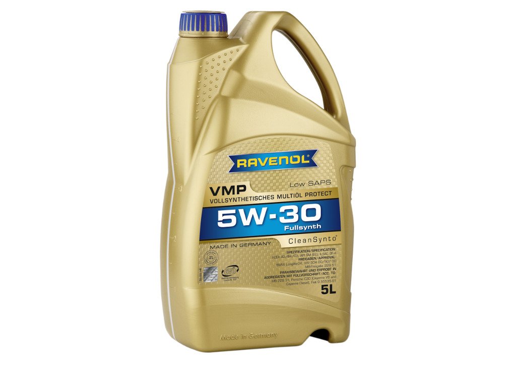 10 (2 x 5) litros de aceite de motor RAVENOL VMP SAE 5W-30 totalmente sintético fabricado en Alemania