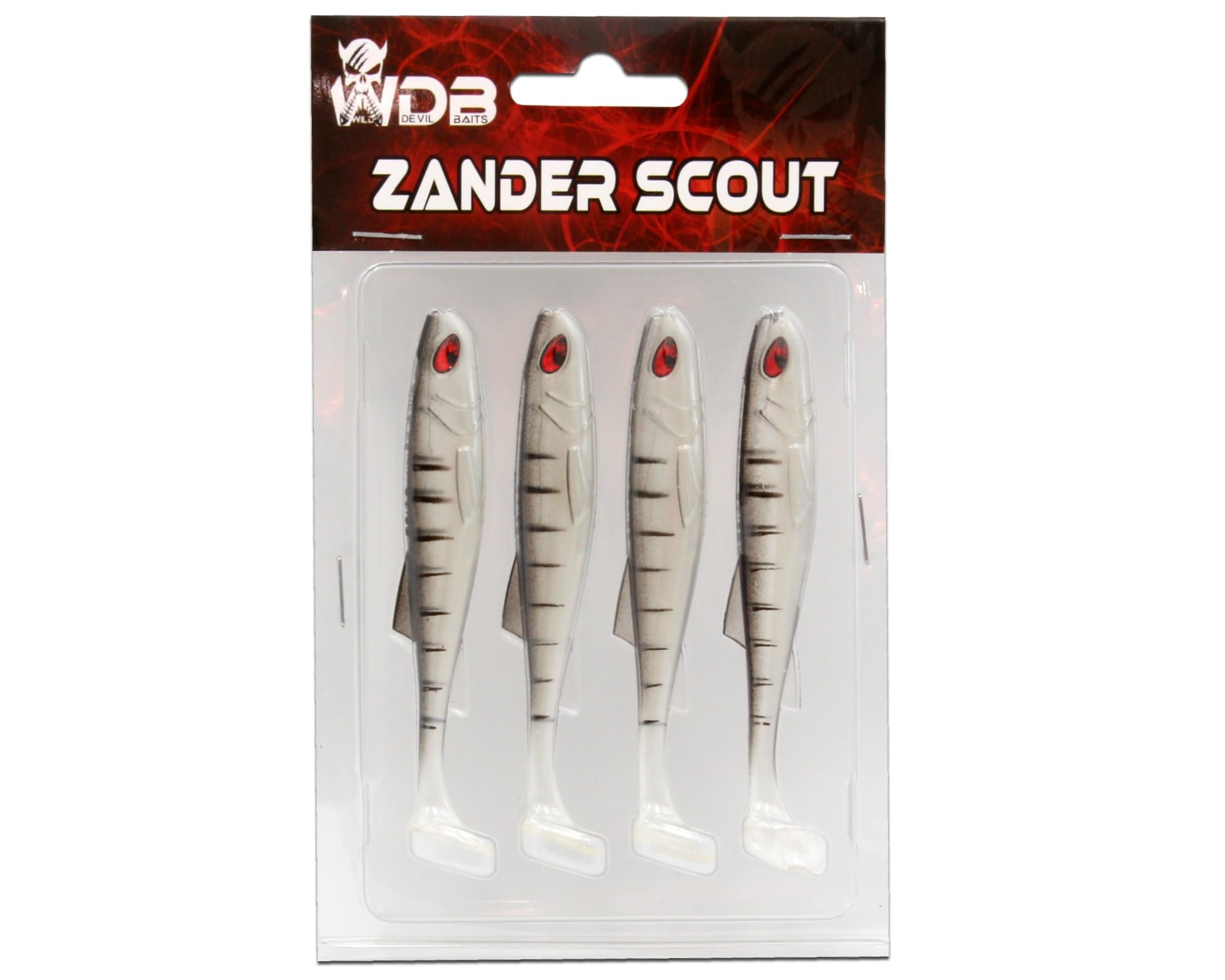 Wild Devil Baits Lucioperca Scout - Cebo para lucioperca (10 cm)
