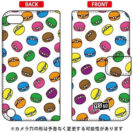 YESNO Notebook Type Smartphone Case Macarons White / for iPod touch (5th generation) ATC5TH-IJTC-401-N319