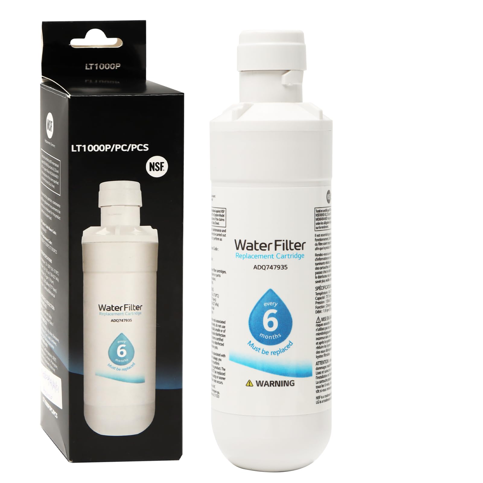 Anwangda Refrigerator Water Filter - LT1000P Replacement for Kenmore 9980