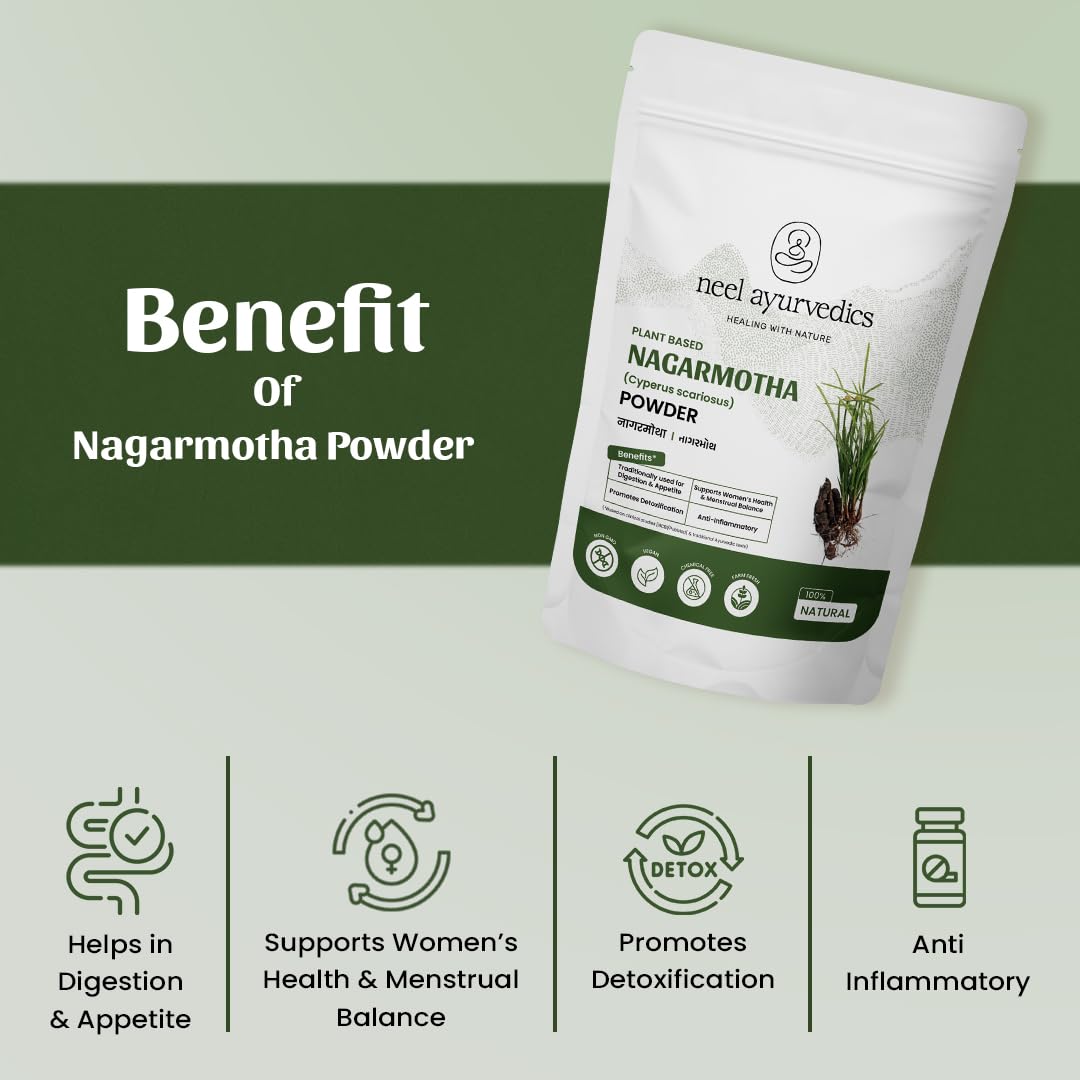 Nagarmotha | Cyperus scariosus Powder - 300 GM