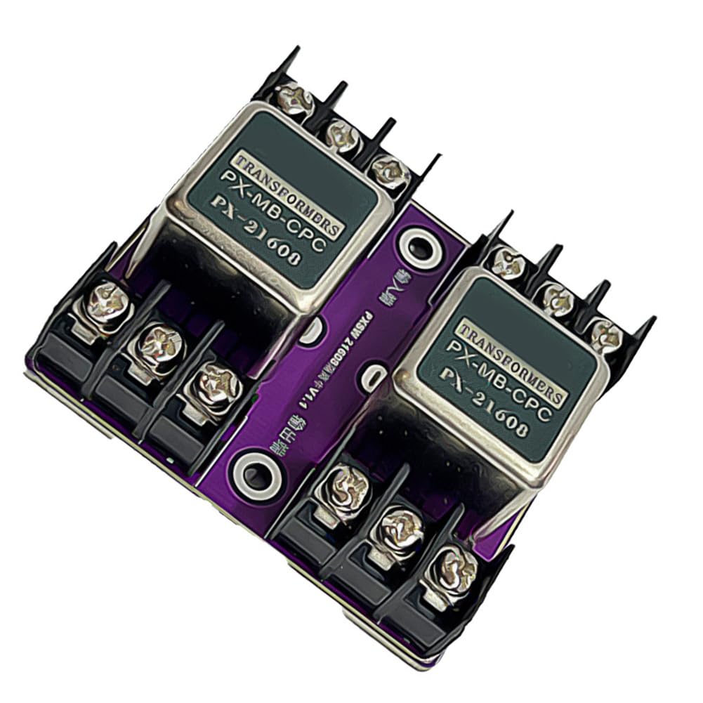 Isolateur audio pour conversion symétrique et asymétrique, transformateur d'isolation audio Permalloy 600:600 20 Hz - 20 kHz -21608