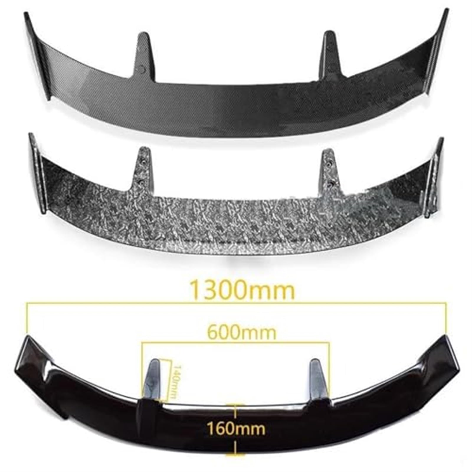 Spoiler samochodowy, do Hyundai, do I30 2015 2016 2017 2018 2019 2020 2021 2022 2023 Powierzchnia płetwy ogonowej Materiał ABS Spoiler tylnego skrzydła samochodu Płetwa ogonowa Tylny spojler p