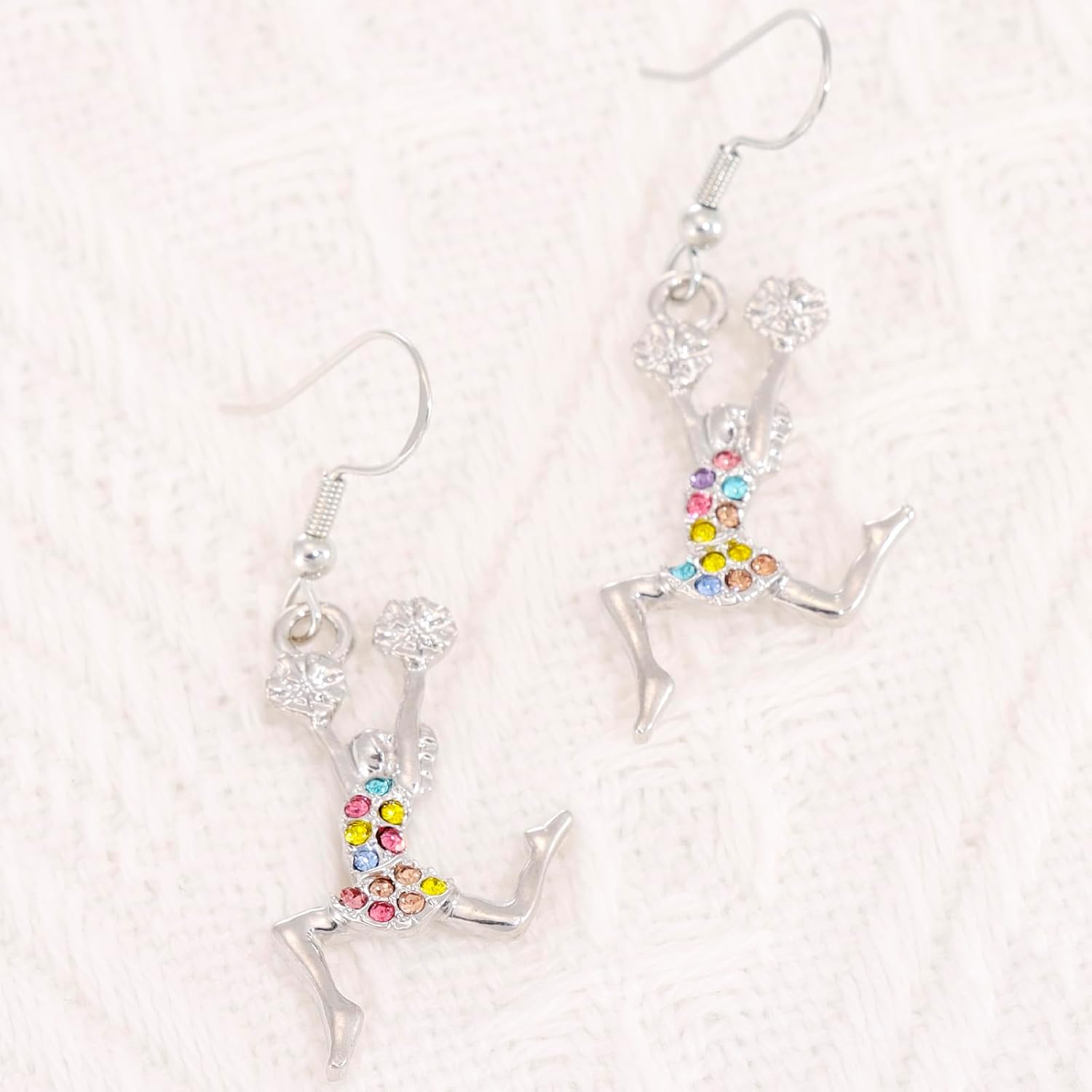 Cheerleader Earrings for Women Gifts Birthday Jewelry Cheer Accessories Cheerleading Earring - Image 3