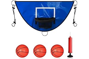 Trampoline Basketball Hoop - The Best Way to Slam Dunk Fun on Your Trampoline