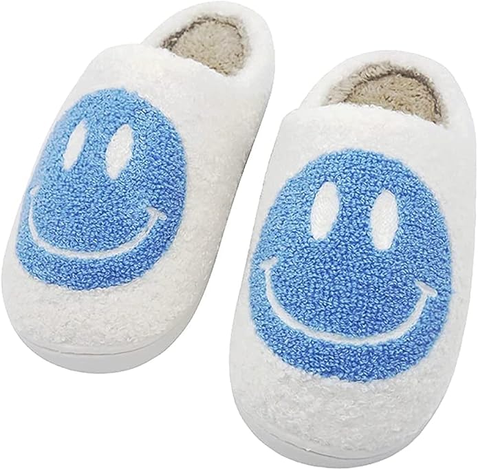 smiley face slippers amazon