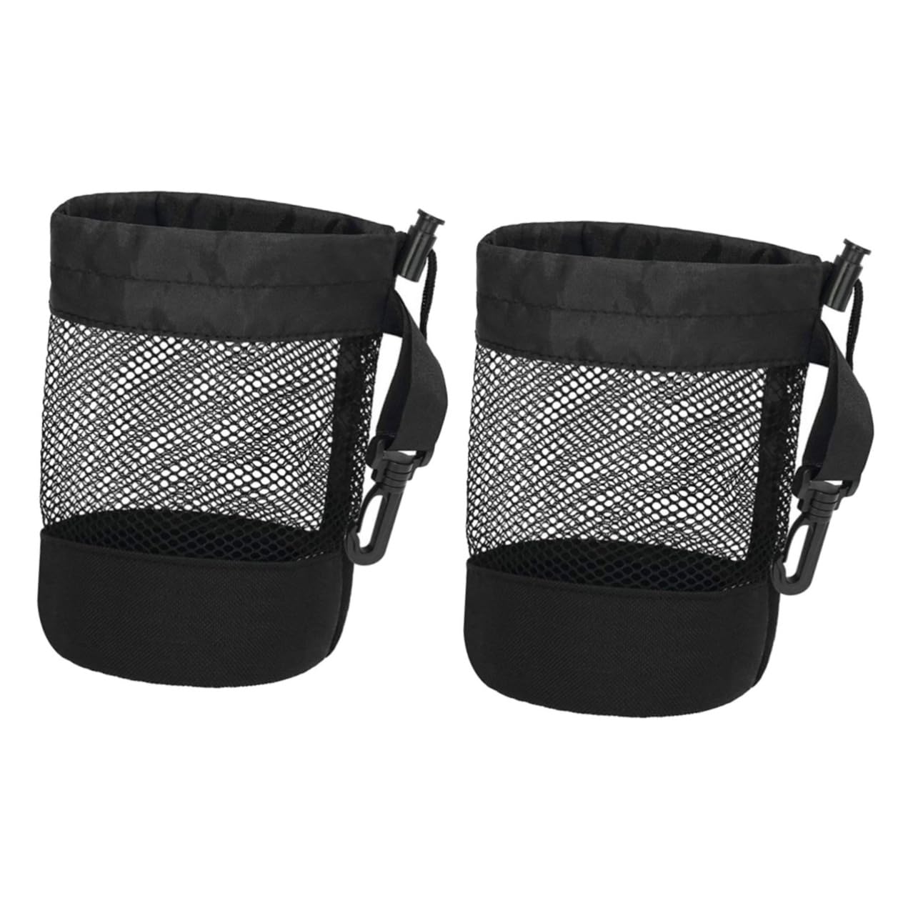 Hemoton Tennis Ball Storage Bag with Drawstring Closure Durable Mesh Design for Easy Carrying Secure Buckle for Golf Balls Lightweight Pouch for Daily Sports Supplies