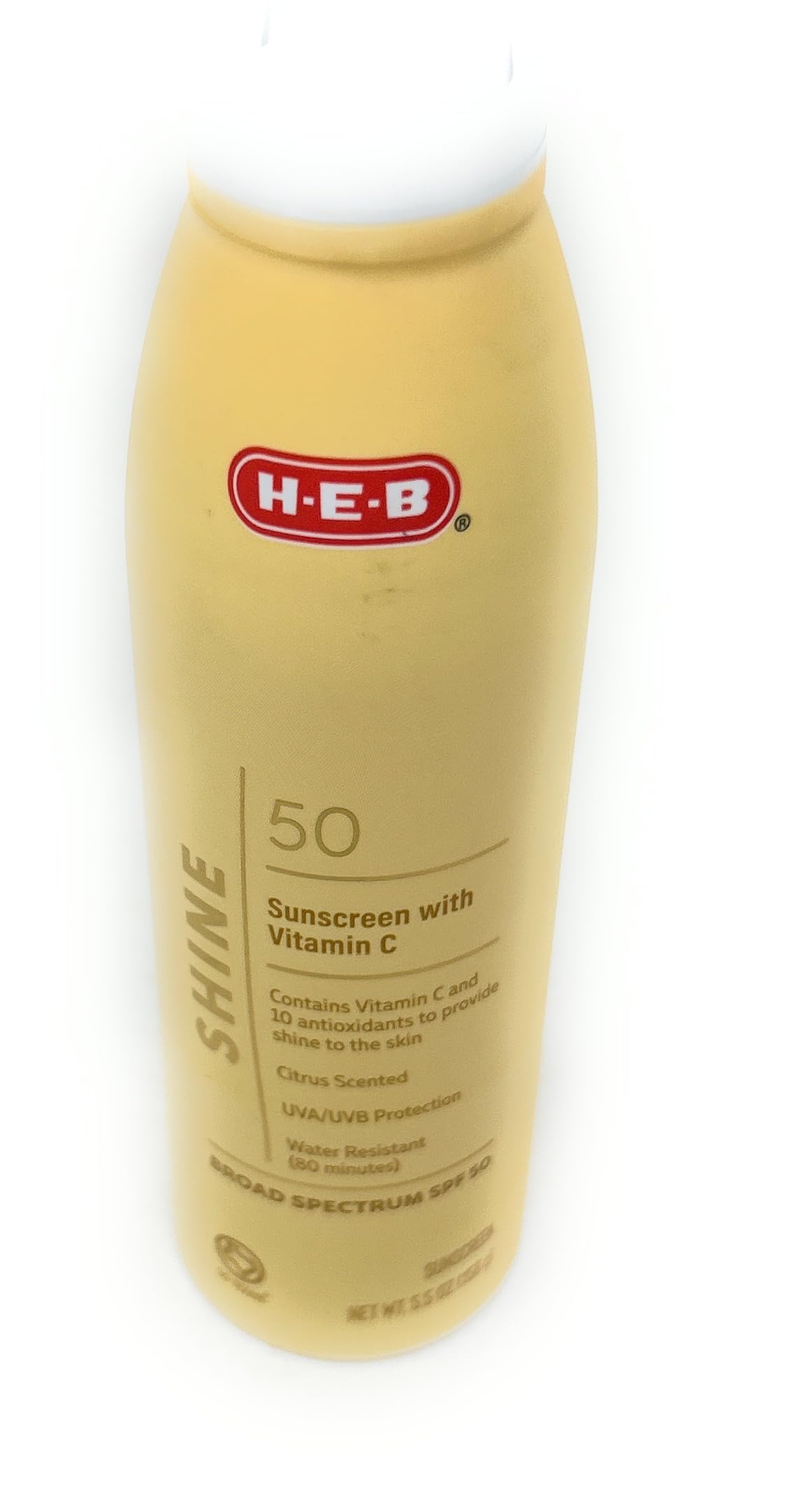 Shine Sunscreen Spray with Vitamin C Antioxidants SPF 50-5 5oz - 1 bottle - made in the USA
