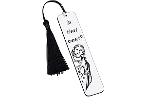 Jesus Smut Bookmark for Scandalous Reads - Naughty Holiday Gag Gift